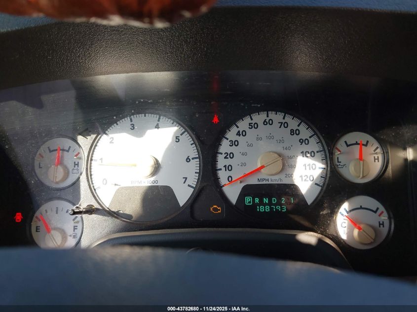 2006 Dodge Ram 1500 Slt VIN: 1D7HA18N86S594751 Lot: 43782680