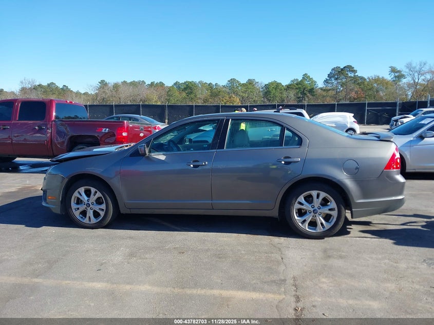 2012 Ford Fusion Se VIN: 3FAHP0HG3CR330855 Lot: 43782703