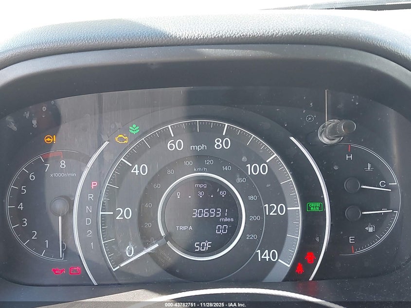 2014 Honda Cr-V Lx VIN: 2HKRM3H30EH503002 Lot: 43782751