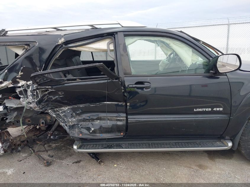 2004 Toyota 4Runner Limited V8 VIN: JTEBT17R348016304 Lot: 43782753