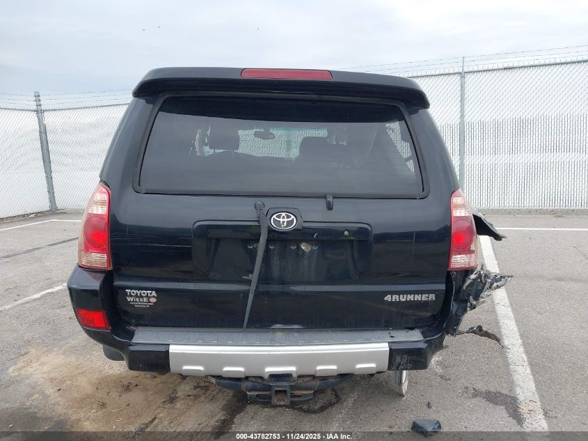 2004 Toyota 4Runner Limited V8 VIN: JTEBT17R348016304 Lot: 43782753