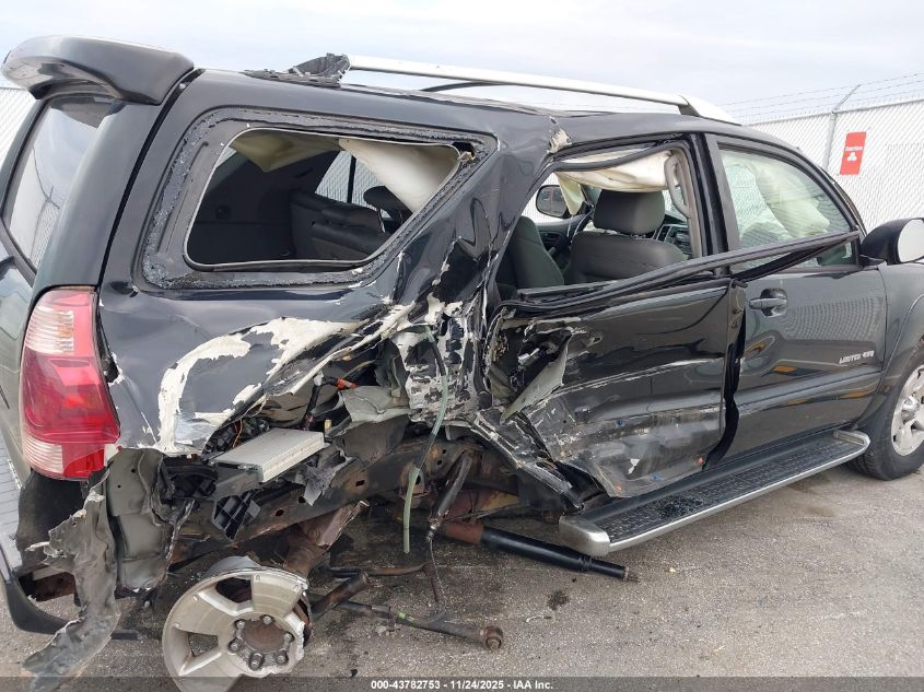 2004 Toyota 4Runner Limited V8 VIN: JTEBT17R348016304 Lot: 43782753