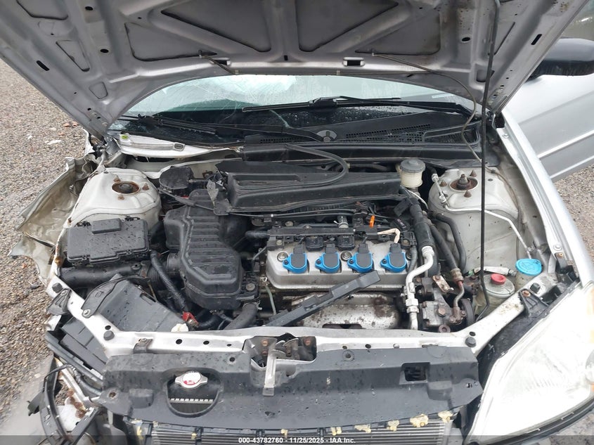 2003 Honda Civic Lx VIN: 1HGES16523L029089 Lot: 43782760