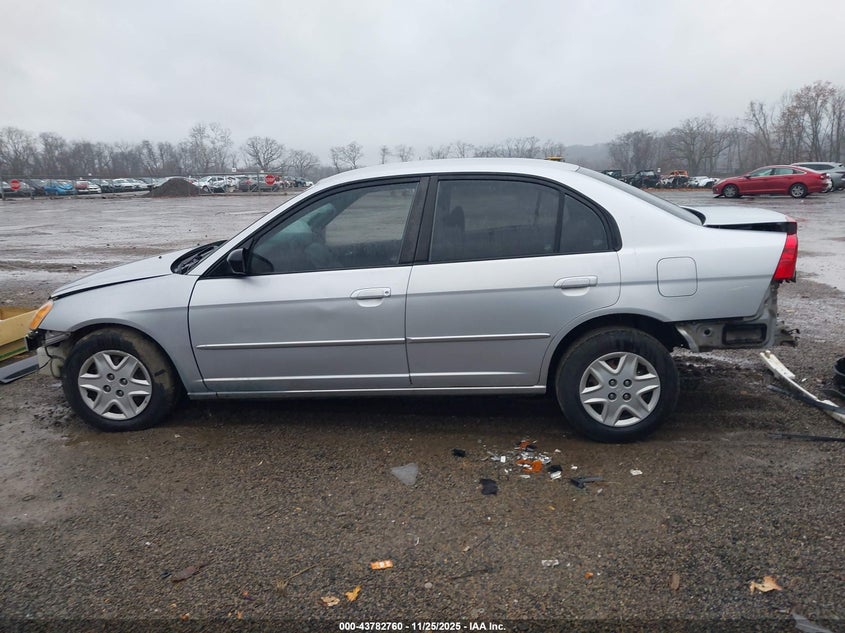 2003 Honda Civic Lx VIN: 1HGES16523L029089 Lot: 43782760