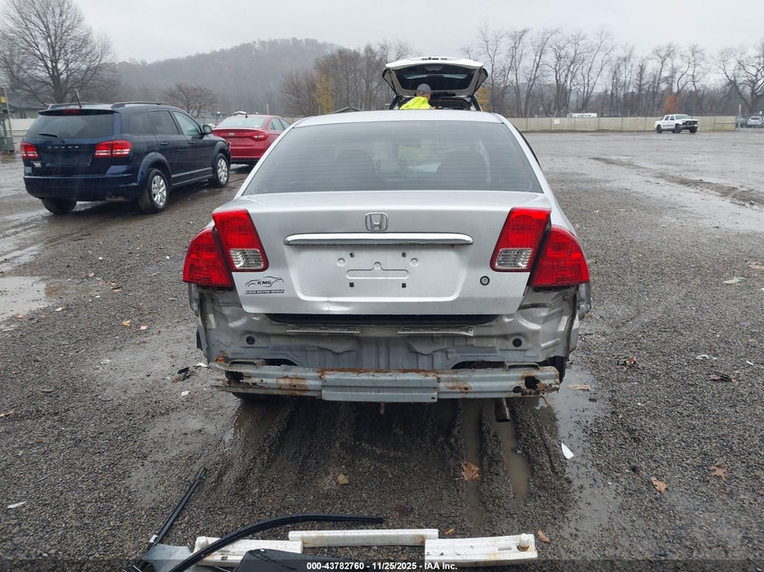 2003 Honda Civic Lx VIN: 1HGES16523L029089 Lot: 43782760