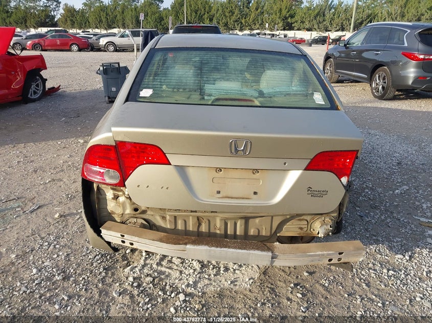 2007 Honda Civic Lx VIN: 1HGFA16567L049584 Lot: 43782773