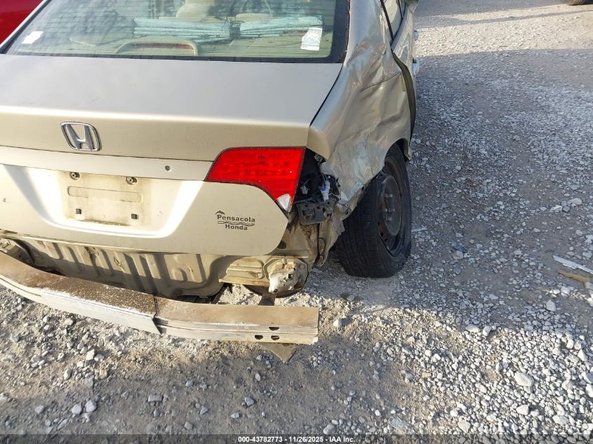 2007 Honda Civic Lx VIN: 1HGFA16567L049584 Lot: 43782773