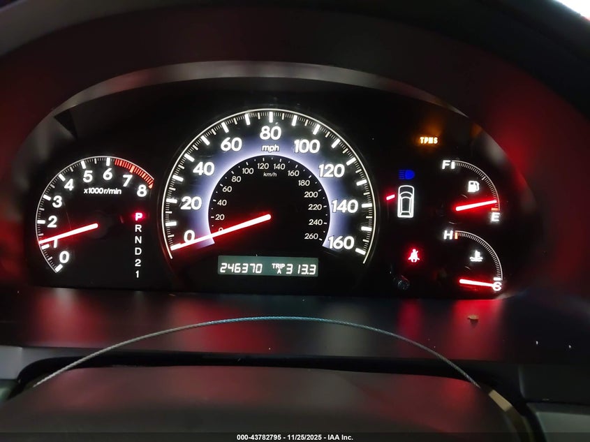 2010 Honda Odyssey Ex VIN: 5FNRL3H53AB025929 Lot: 43782795