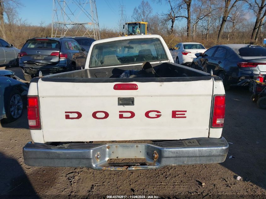 1996 Dodge Dakota VIN: 1B7GL23X0TS656654 Lot: 43782817