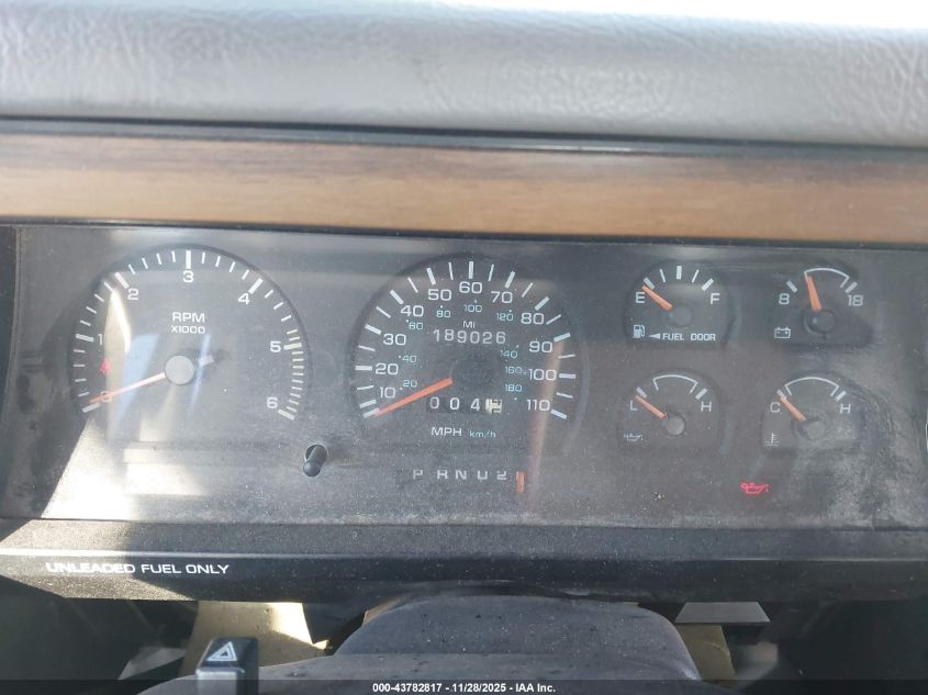 1996 Dodge Dakota VIN: 1B7GL23X0TS656654 Lot: 43782817