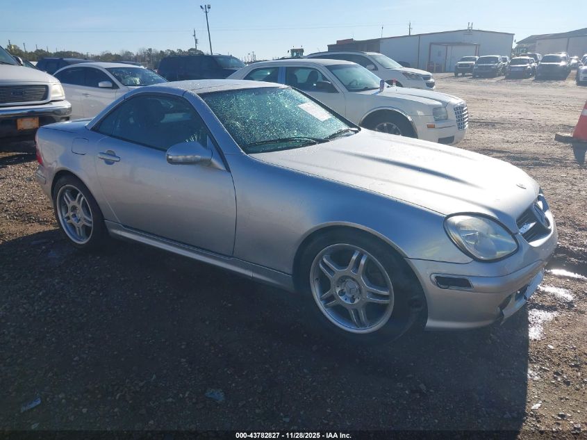 2001 Mercedes-Benz Slk 320