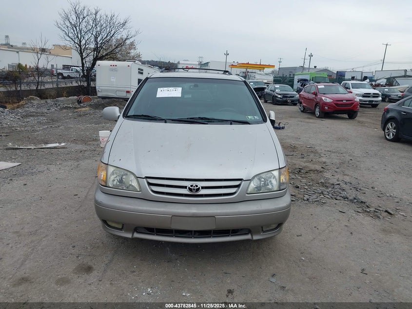 2002 Toyota Sienna Le/Xle VIN: 4T3ZF13C02U436315 Lot: 43782845