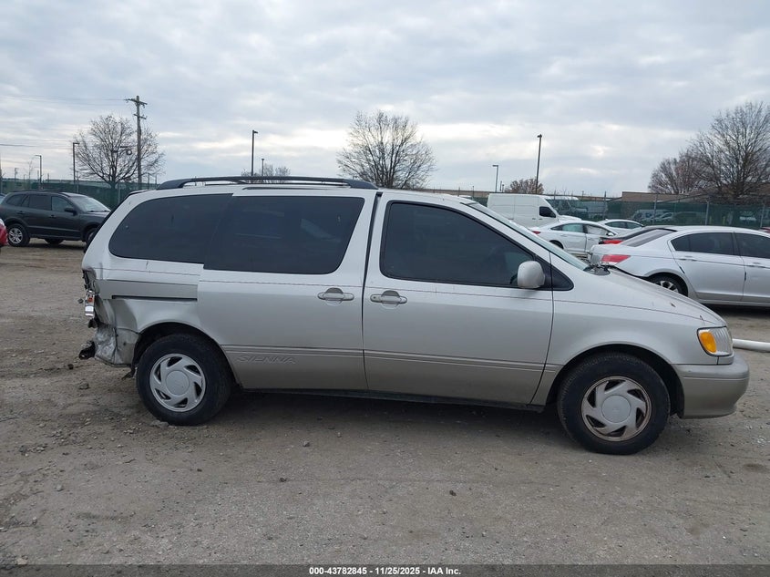 2002 Toyota Sienna Le/Xle VIN: 4T3ZF13C02U436315 Lot: 43782845