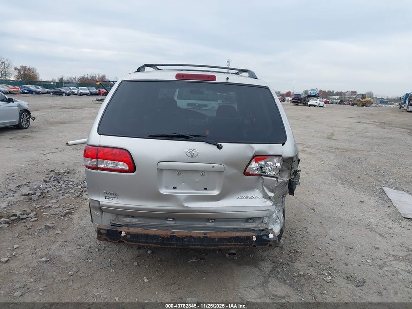 2002 Toyota Sienna Le/Xle VIN: 4T3ZF13C02U436315 Lot: 43782845