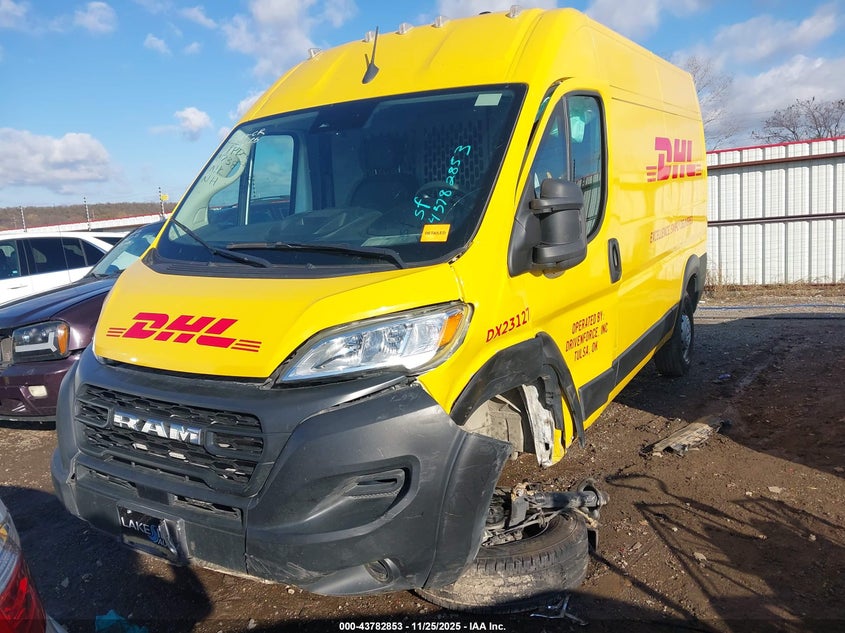 2023 Ram Promaster 1500 High Roof 136 Wb VIN: 3C6LRVBG1PE515477 Lot: 43782853