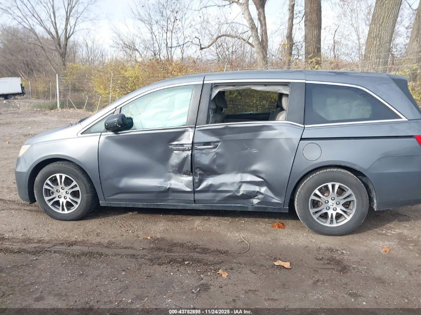 2012 Honda Odyssey Ex-L VIN: 5FNRL5H68CB044175 Lot: 43782898