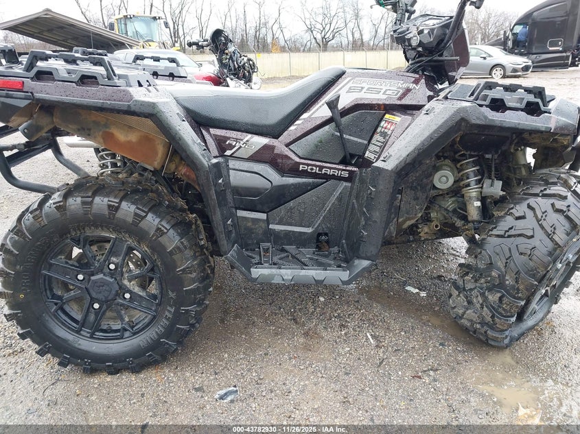 2025 Polaris Sportsman 850 Ultimate Trail Le VIN: 4XASXZ858SB027406 Lot: 43782930