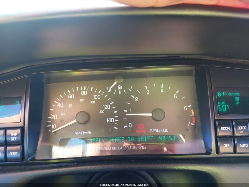 1994 Cadillac Eldorado Touring VIN: 1G6ET1295RU623492 Lot: 43782948