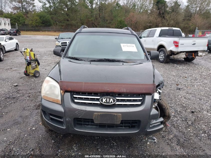 2007 Kia Sportage Lx VIN: KNDJF724077417745 Lot: 43782958
