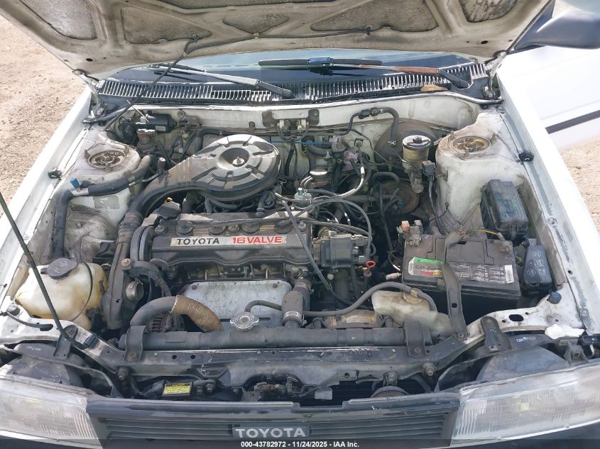 1989 Toyota Corolla Dlx VIN: 1NXAE92E9KZ044153 Lot: 43782972