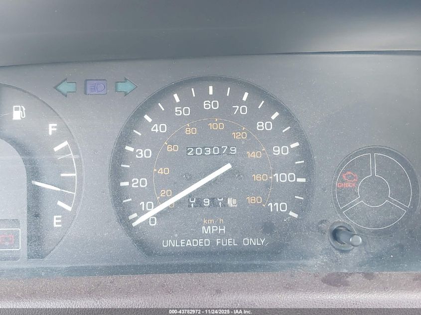 1989 Toyota Corolla Dlx VIN: 1NXAE92E9KZ044153 Lot: 43782972