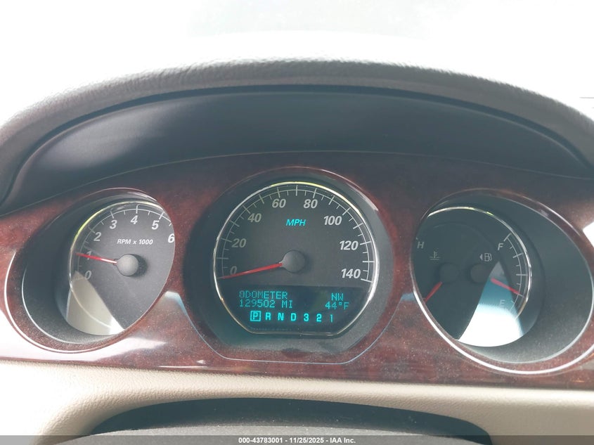 2007 Buick Lucerne Cxl VIN: 1G4HD57217U222301 Lot: 43783001