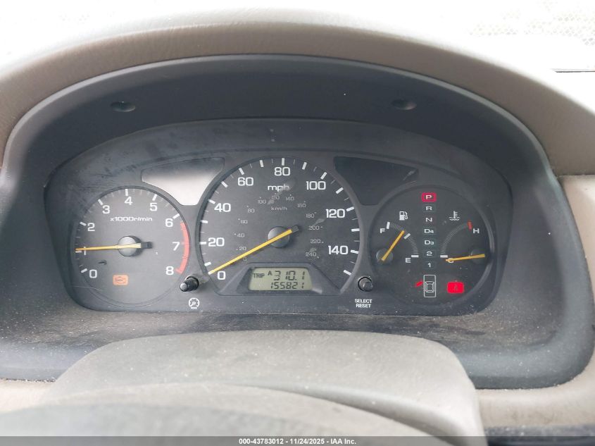 2002 Honda Accord 3.0 Ex VIN: 1HGCG16522A041004 Lot: 43783012