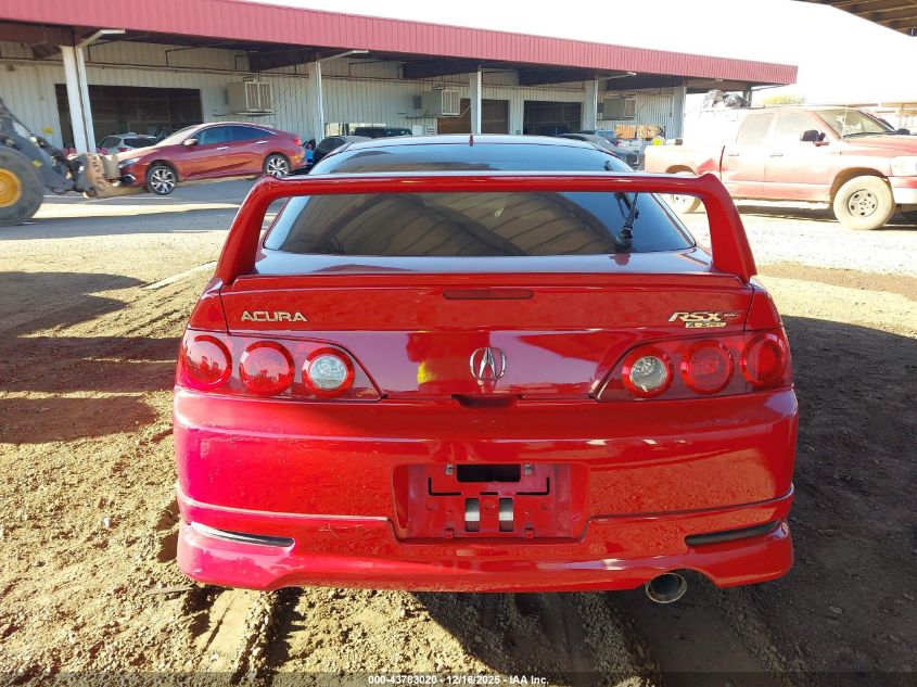 2005 Acura Rsx Type S VIN: JH4DC53015S016655 Lot: 43783020