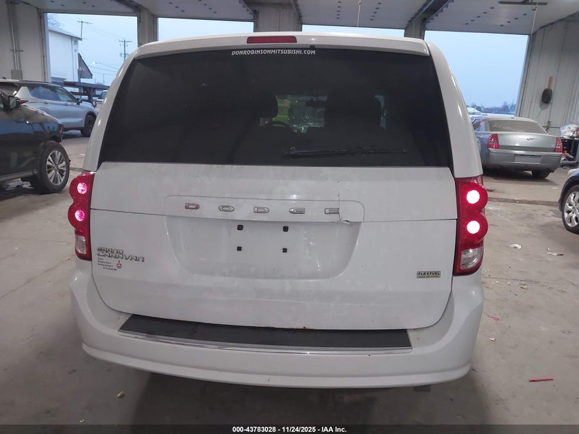 2016 Dodge Grand Caravan Se VIN: 2C4RDGBG9GR114321 Lot: 43783028