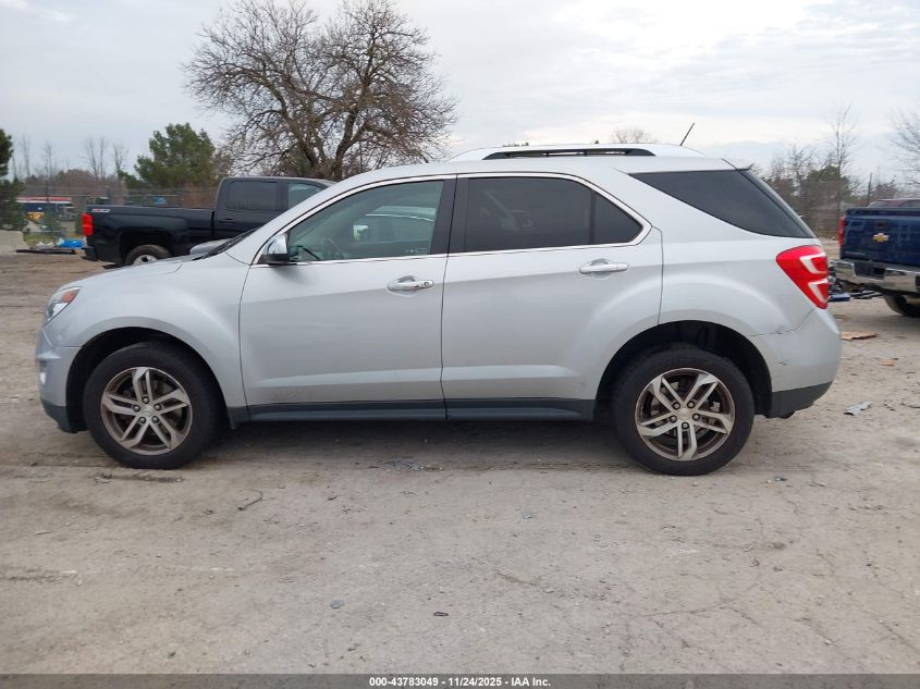 2016 Chevrolet Equinox Ltz VIN: 2GNFLGEK9G6261799 Lot: 43783049