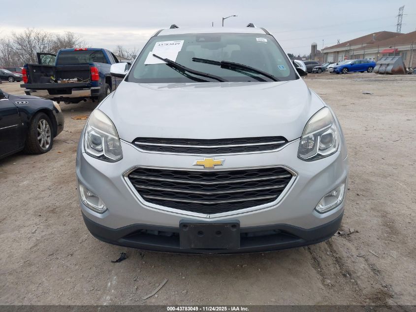 2016 Chevrolet Equinox Ltz VIN: 2GNFLGEK9G6261799 Lot: 43783049