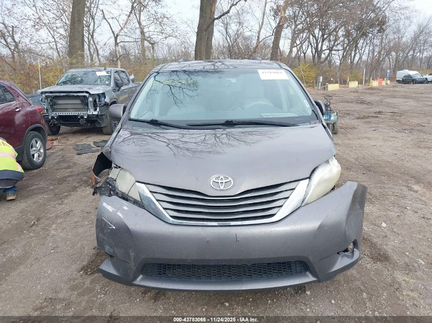 2014 Toyota Sienna Xle V6 8 Passenger VIN: 5TDYK3DC4ES444473 Lot: 43783066