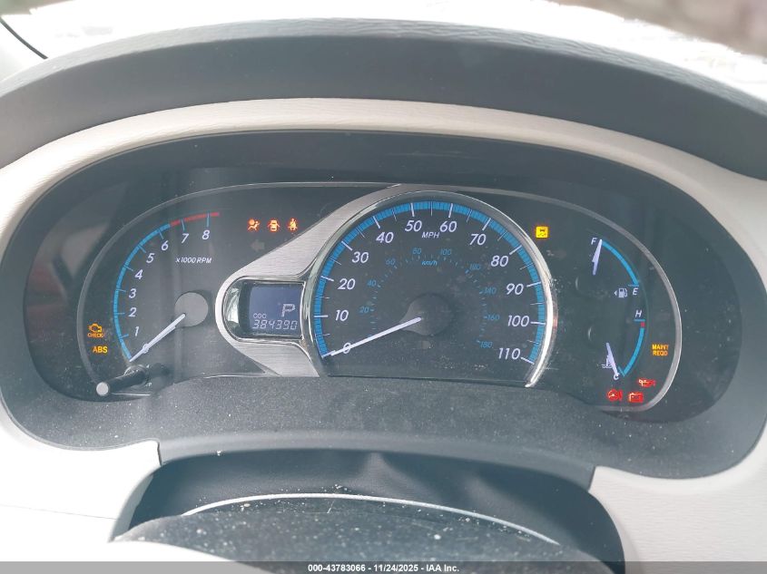 2014 Toyota Sienna Xle V6 8 Passenger VIN: 5TDYK3DC4ES444473 Lot: 43783066