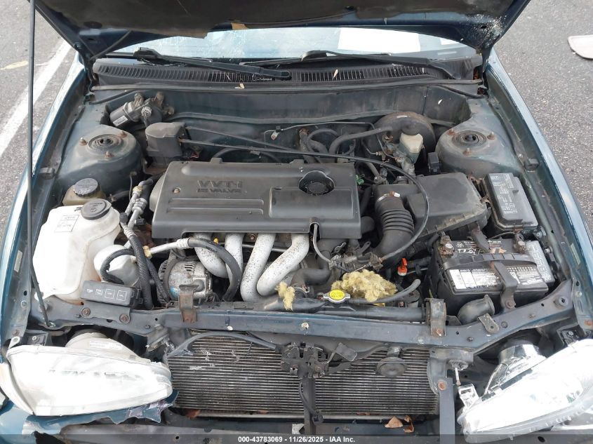 2001 Chevrolet Prizm VIN: 1Y1SK52821Z443097 Lot: 43783069