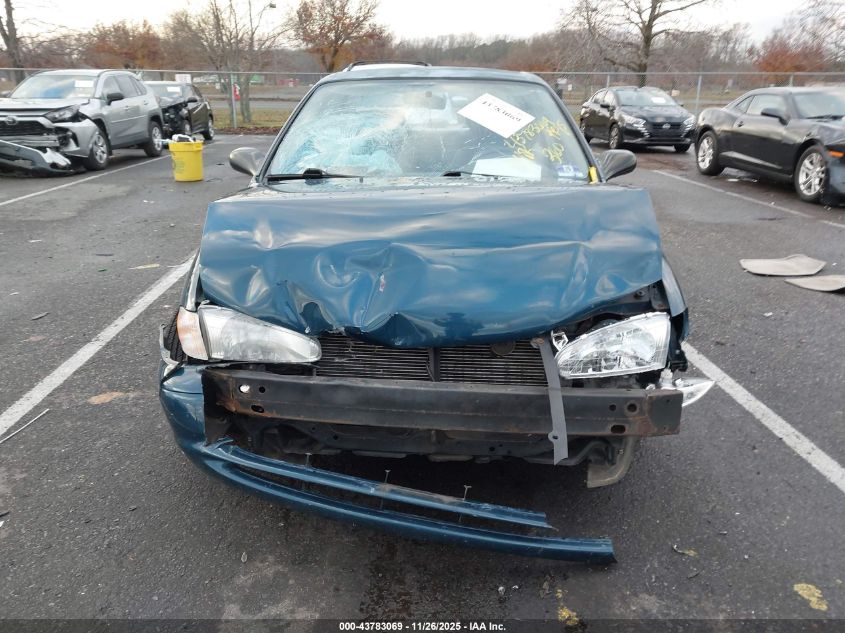 2001 Chevrolet Prizm VIN: 1Y1SK52821Z443097 Lot: 43783069