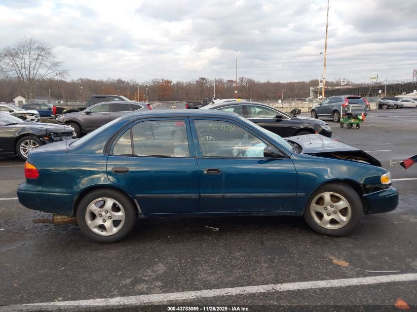 2001 Chevrolet Prizm VIN: 1Y1SK52821Z443097 Lot: 43783069