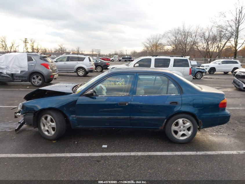 2001 Chevrolet Prizm VIN: 1Y1SK52821Z443097 Lot: 43783069