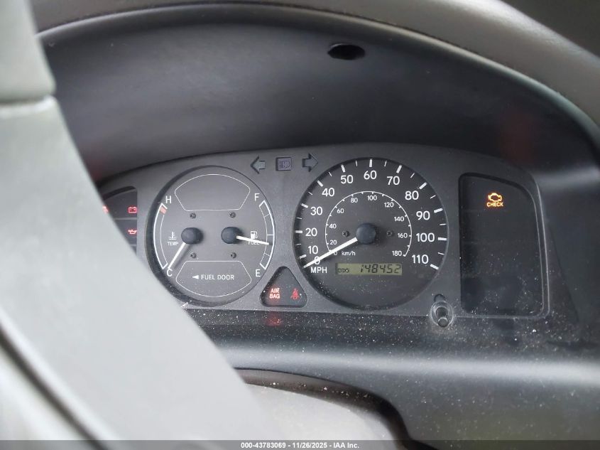 2001 Chevrolet Prizm VIN: 1Y1SK52821Z443097 Lot: 43783069