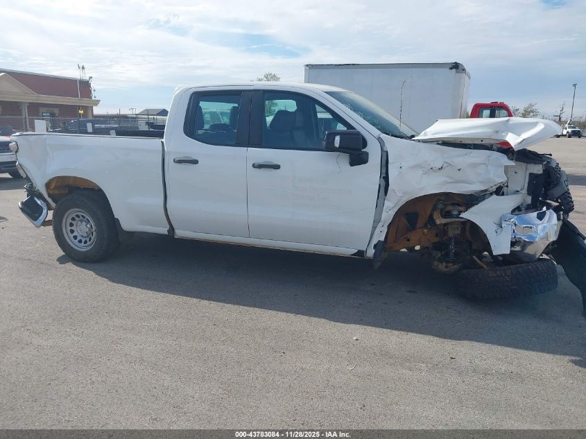 2021 Chevrolet Silverado 1500 2Wd Standard Bed Wt VIN: 1GCRWAEF1MZ323130 Lot: 43783084