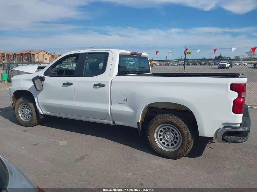 2021 Chevrolet Silverado 1500 2Wd Standard Bed Wt VIN: 1GCRWAEF1MZ323130 Lot: 43783084