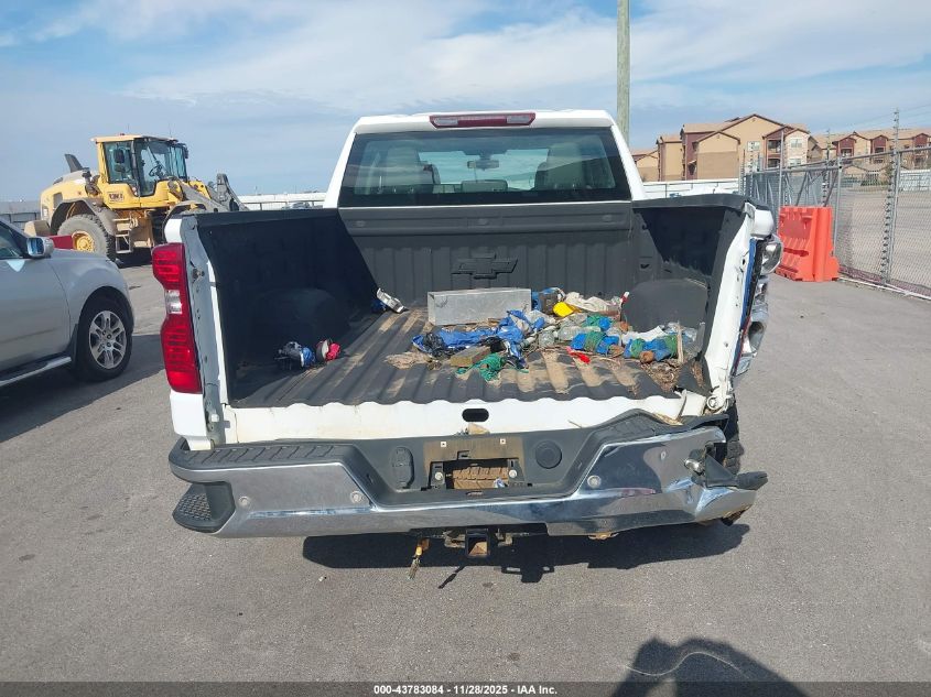 2021 Chevrolet Silverado 1500 2Wd Standard Bed Wt VIN: 1GCRWAEF1MZ323130 Lot: 43783084