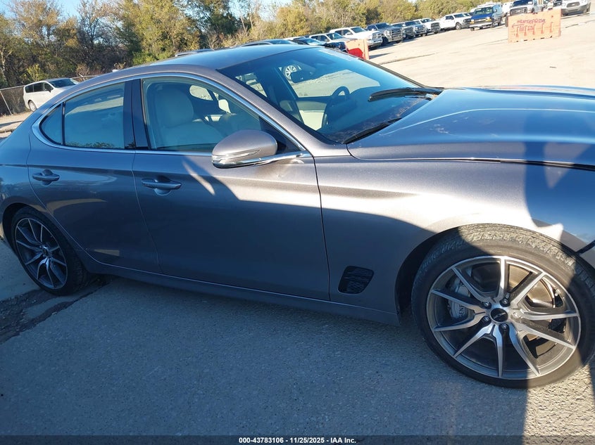 2025 Genesis G70 2.5T Awd VIN: KMTG34SC6SU152365 Lot: 43783106
