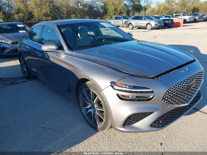 KMTG34SC6SU152365 2025 Genesis G70 2.5T Awd auction photo 1