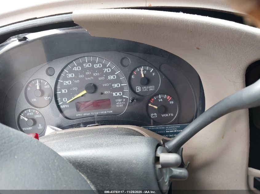 2002 GMC Safari Sl VIN: 1GTDM19XX2B507653 Lot: 43783117