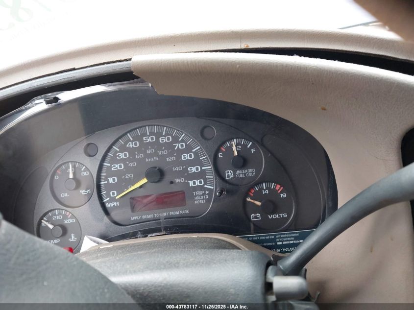 2002 GMC Safari Sl VIN: 1GTDM19XX2B507653 Lot: 43783117