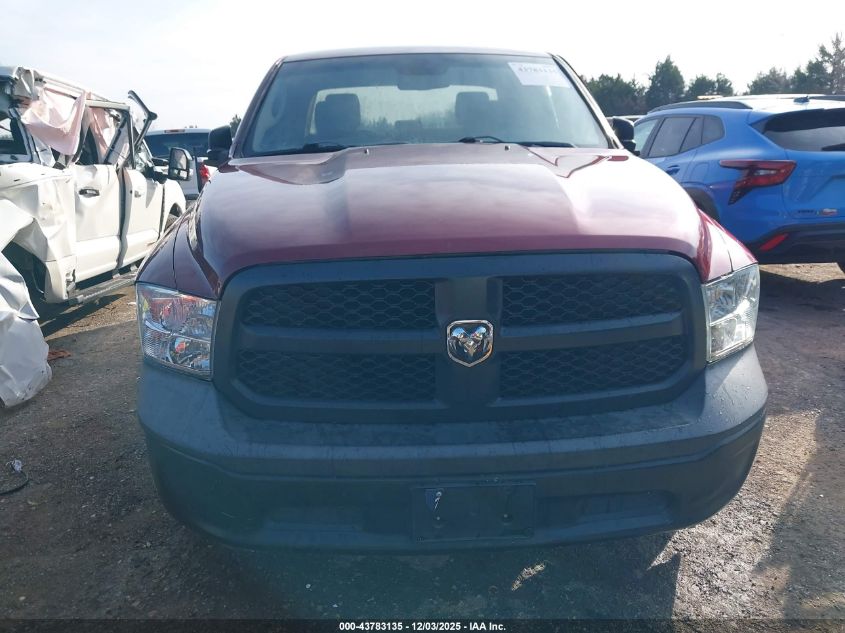 2018 Ram 1500 Tradesman 4X2 5'7 Box VIN: 1C6RR6KG2JS296629 Lot: 43783135