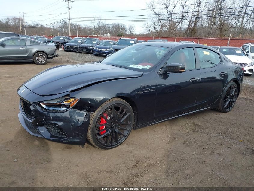 2023 Maserati Ghibli Modena Q4 VIN: ZAM57YTM1PX411628 Lot: 43783136