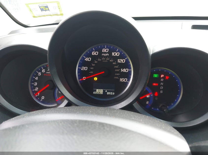 2007 Acura Rdx VIN: 5J8TB18567A016710 Lot: 43783143