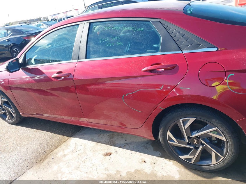 KMHLP4DG6SU869779 2025 HYUNDAI ELANTRA photo no. 14