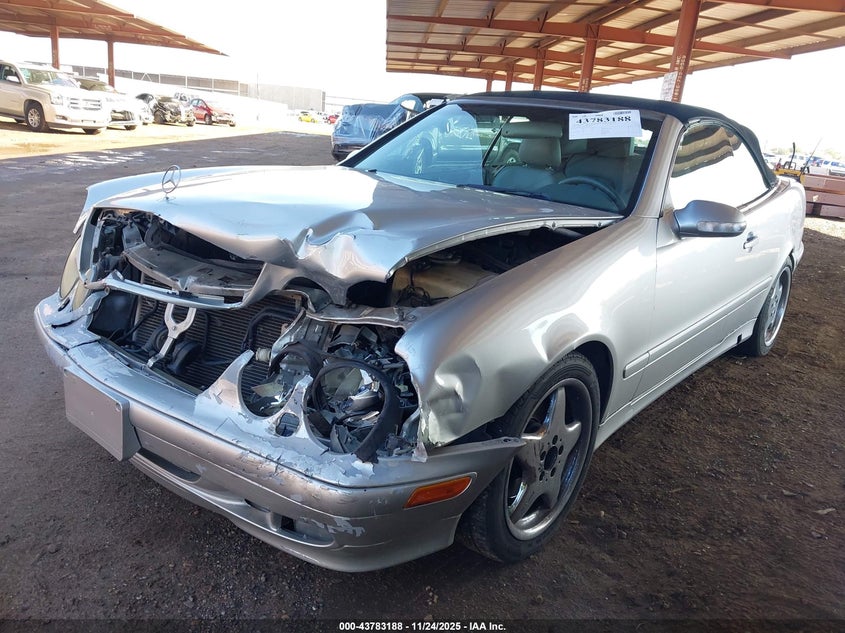 2001 Mercedes-Benz Clk 320 VIN: WDBLK65G01T070077 Lot: 43783188